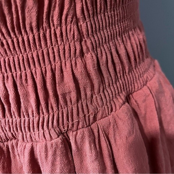 Nine West Ruffle Blouson Dress in Mauve Jewel Size XS - Picture 9 of 10